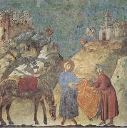 Giotto, St Francis Giving his Cloak to a Poor Man